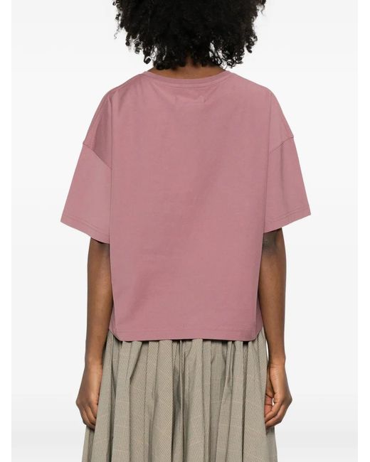 Vivienne Westwood Pink Round Neck Graphic T-Shirt