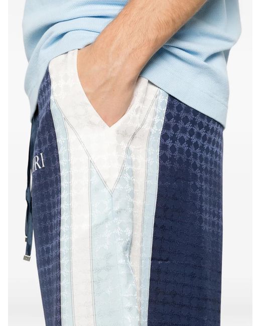 Amiri Blue Ma Quad Panel Short for men
