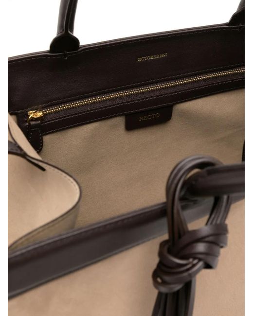 RECTO. Black Ibiza Cabas Bag