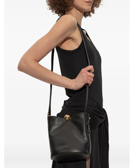 Furla Black Mini Sfera Soft Shoulder Bag