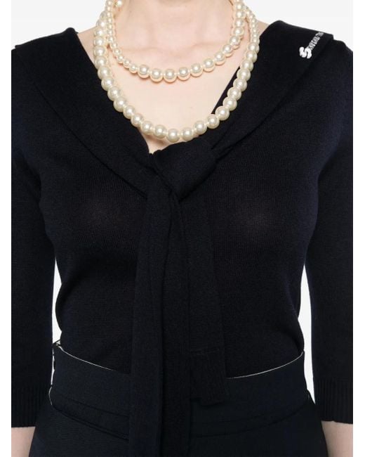 Maglione Con Nodo di ShuShu/Tong in Black