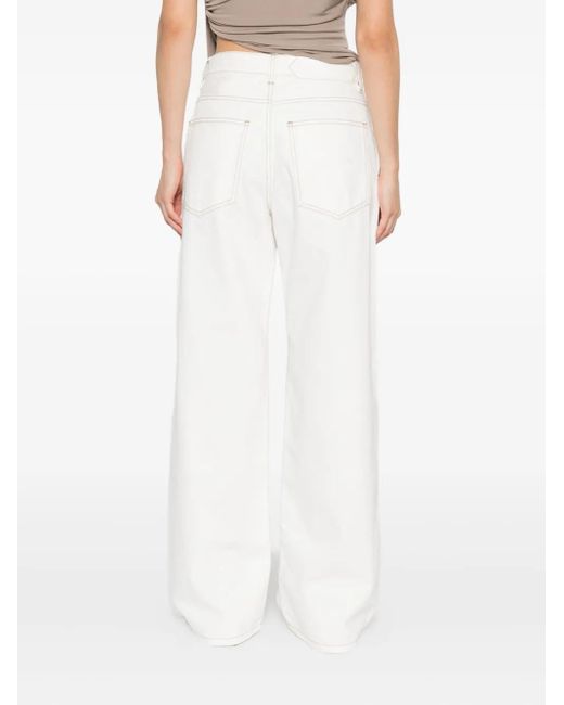 Jacquemus White Le De-Nimes Large