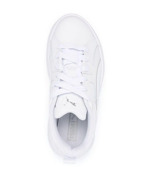 PUMA Blstr Dresscode Leren Sneakers in het White