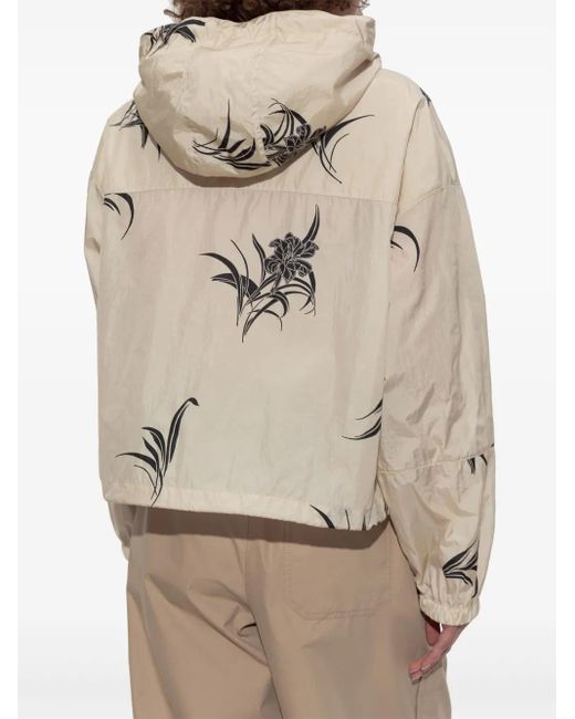 Moncler Natural Sauvan Hooded Jacket