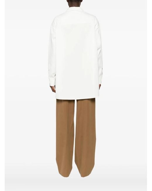The Row White Luka Shirt