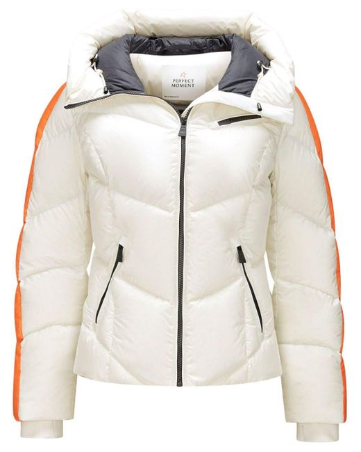 Perfect Moment Multicolor Gold Star Down Ski Jacket