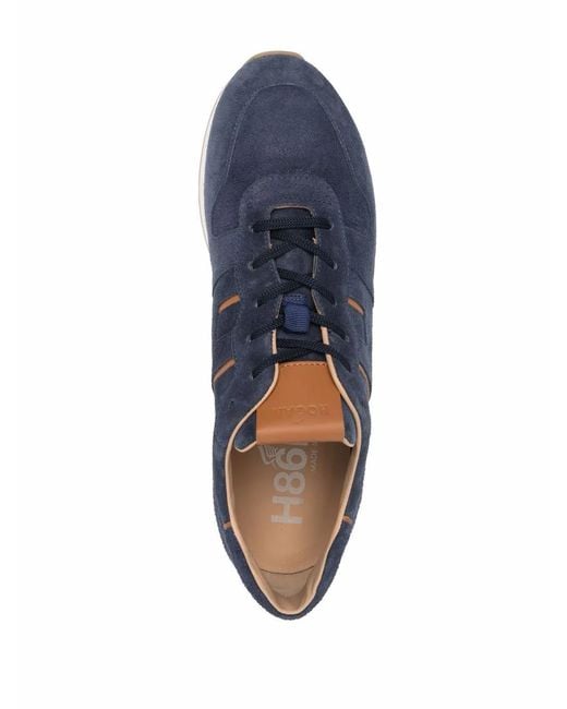 Hogan Blue H383 Low-Top Sneakers for men