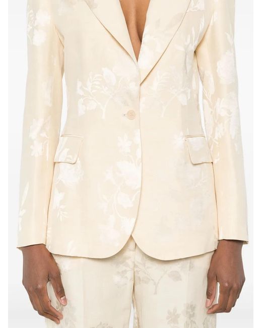 P.A.R.O.S.H. Natural Rarisse Blazer