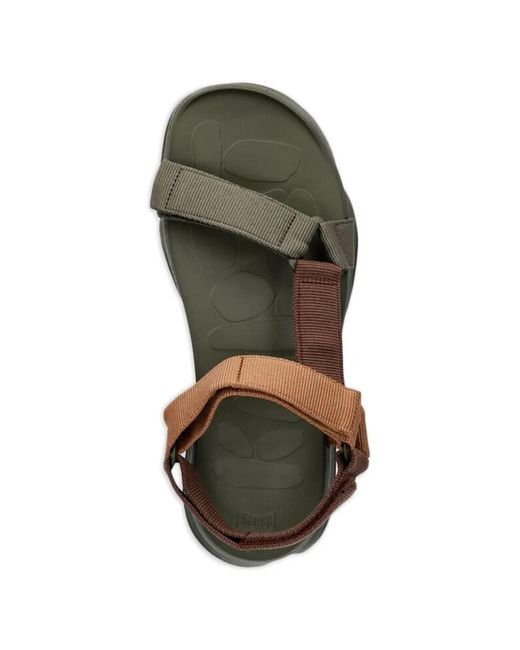 Camper Green Karst Touch-Strap Sandals for men