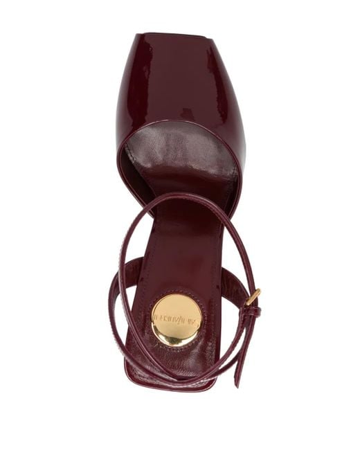 Saint Laurent La Scandale 110mm パンプス Pink