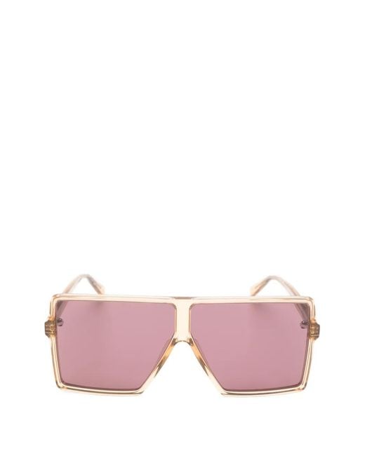 Saint Laurent Pink Sl 909 Betty S Square-Frame Sunglasses