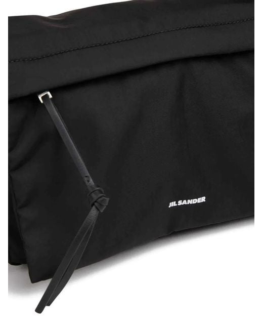Jil Sander Black Shoulder Bag for men