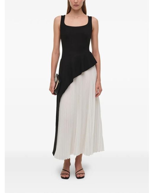 Jonathan Simkhai Black Zayla Midi Dress