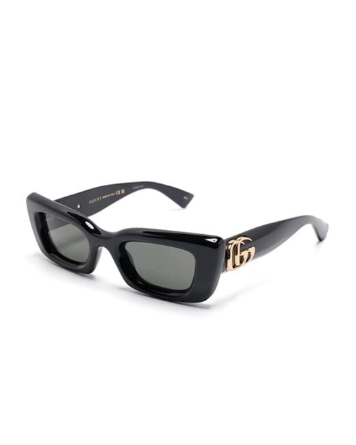 Gucci Black Cat Eye-Frame Sunglasses
