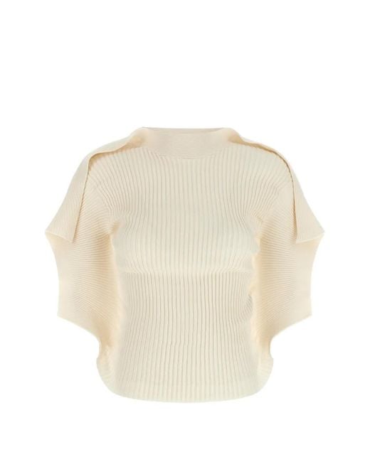 Top Prance Drapeado Issey Miyake de color Natural