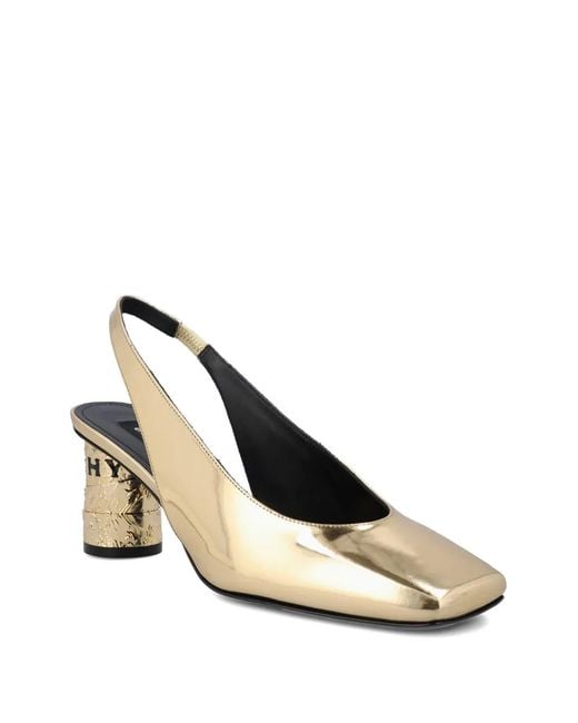 Givenchy Natural Cylindrical-Heel Pumps