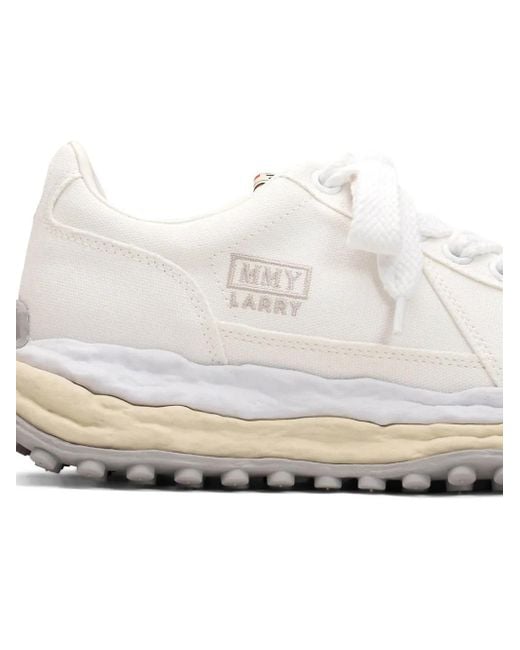 Maison Mihara Yasuhiro White Larry Sneakers