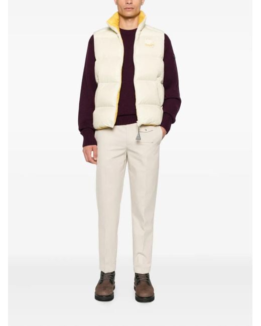Moncler White Patch-Pocket Trousers for men