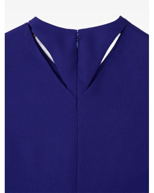 Versace Blue Medusa '95 Cut-Out Mini Dress