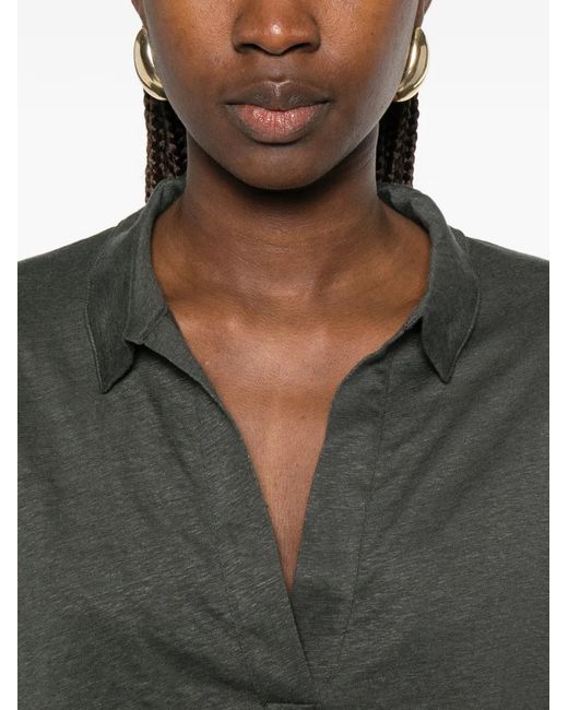 Majestic Filatures Gray Short-Sleeve T-Shirt