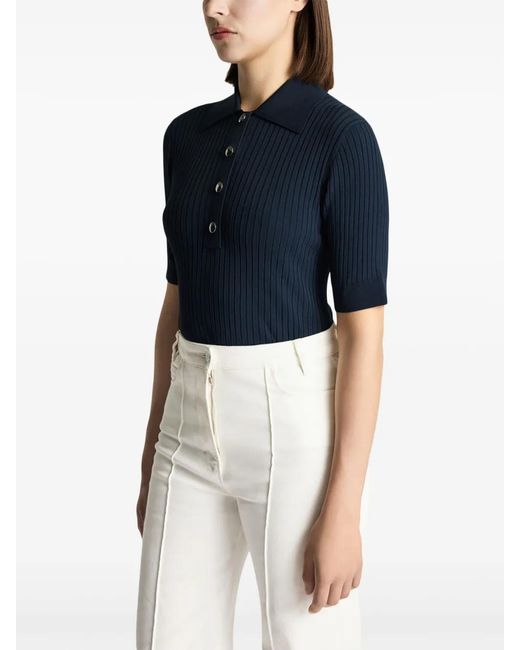 Fusalp Blue Vela Polo Top