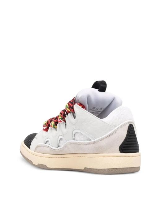 Lanvin Pink Curb Sneakers