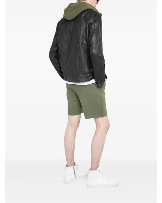 Zadig & Voltaire Pablo Slub Shorts in Green für Herren