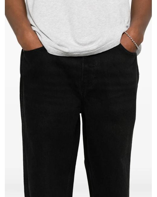 Represent Black R3 Baggy Jeans for men