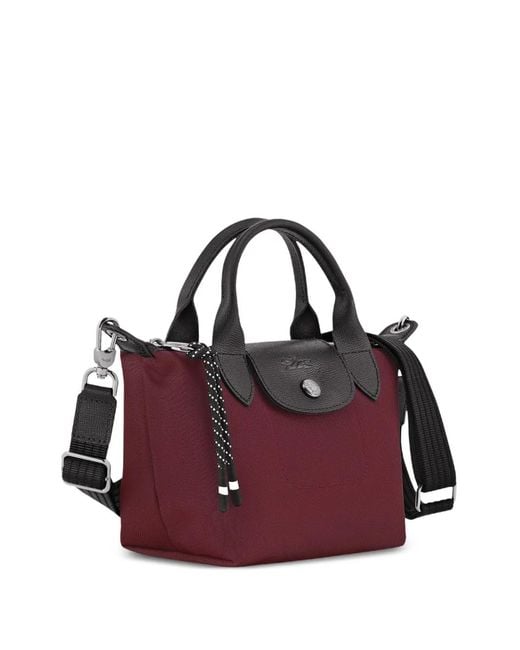 Longchamp Purple Mini Le Pliage Energy Tote Bag