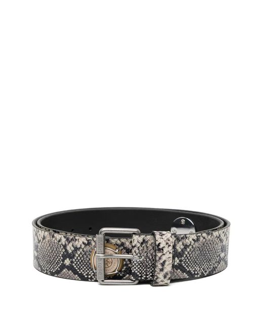 Martine Rose Gray Champagne Cap Classic Belt