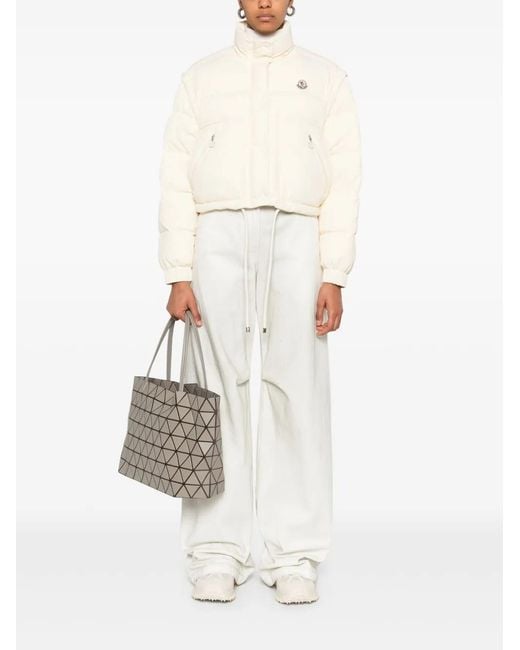 Moncler White Selle Puffer Jacket
