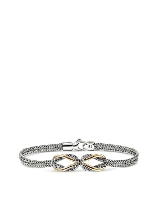 John Hardy White Infinite Love Knot Bracelet