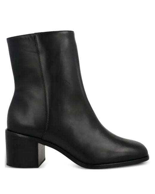Bird&Co Black 50Mm Square Block-Heel Boots
