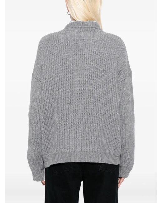 Twp Kasjmier Vest in het Gray