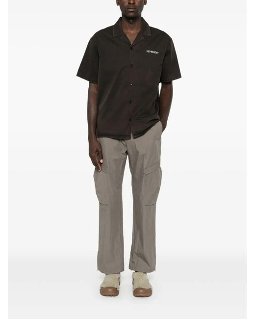 Represent Gray Tech Cargo Pants for men