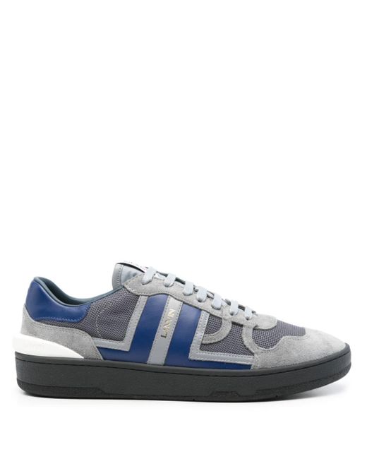 Lanvin Blue Clay Leather Sneakers for men
