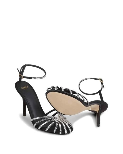 ALEVI White Embellished-Strap Sandals