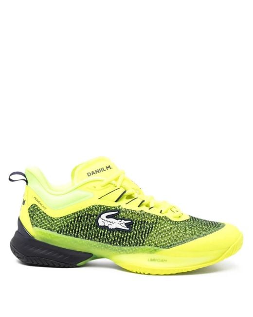 Lacoste X Daniiil Medvedev AG-LT23 Ultra Sneakers in Yellow für Herren