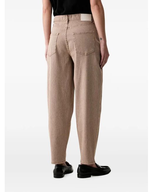 DKNY Natural Striped Jeans