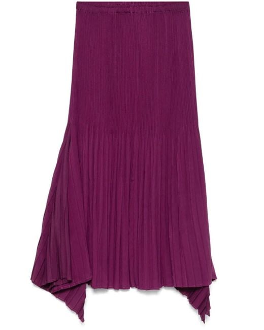 Colville Purple Delphi Midi Skirt