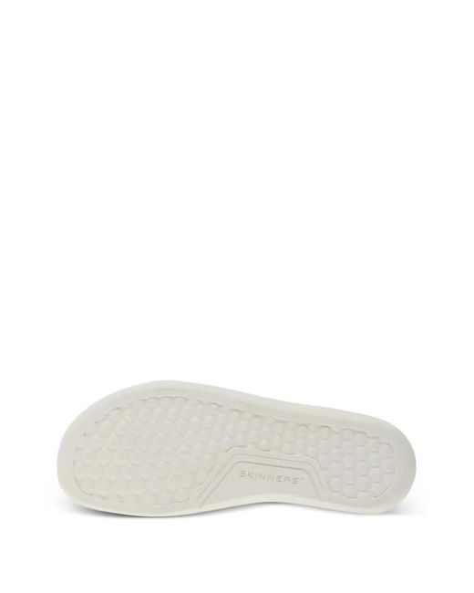 Skinners White Streetsurfer Lace-Up Sneakers