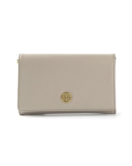 Logo Cross Body Bag di Tory Burch in Natural