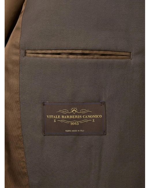 Franzese Collection Brown Patch-Pocket Single-Breasted Suit for men