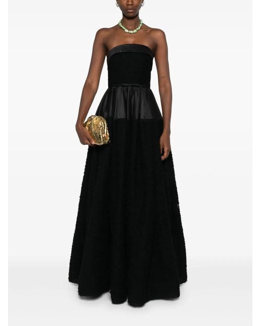 Viktor & Rolf Black Ruffled Gown