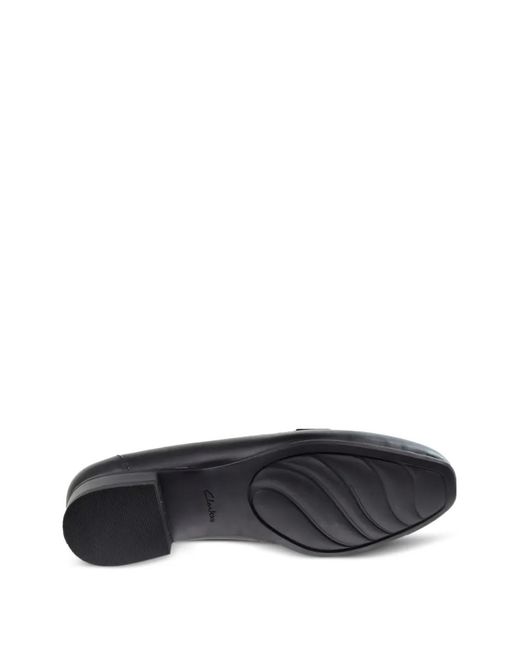 Clarks Black Juliet Coast Loafers