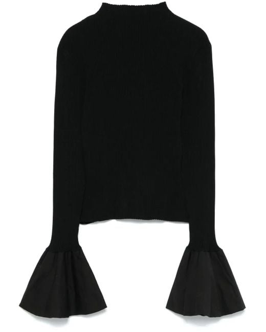 ROTATE BIRGER CHRISTENSEN Kapa Balloon Trui in het Black