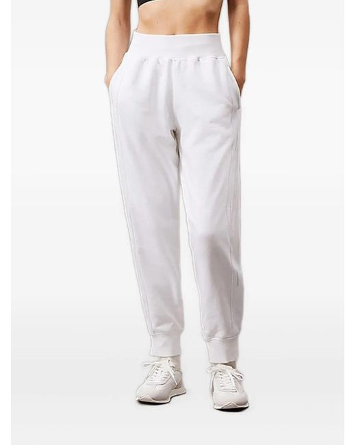 Calvin Klein White Jogginghose aus Jersey