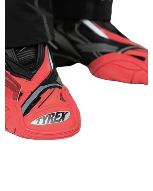 Balenciaga Red Tyrex Sneakers