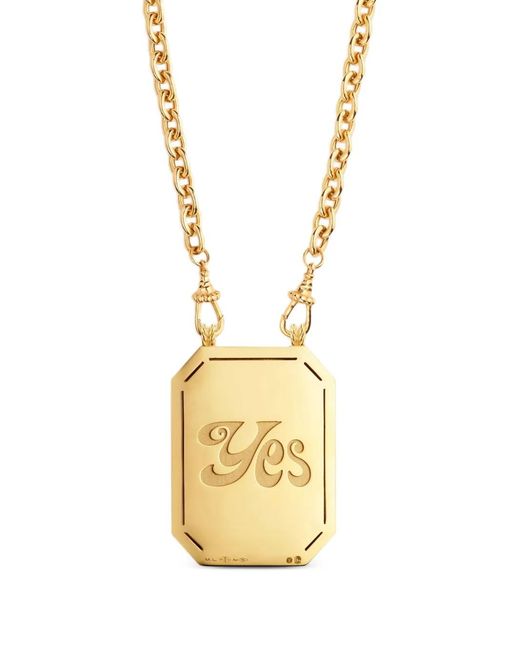 Marie Lichtenberg Metallic Would You Marry Me Scapular Question-Mark Diamond Necklace