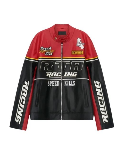 RTA Red Jonah Jacket for men